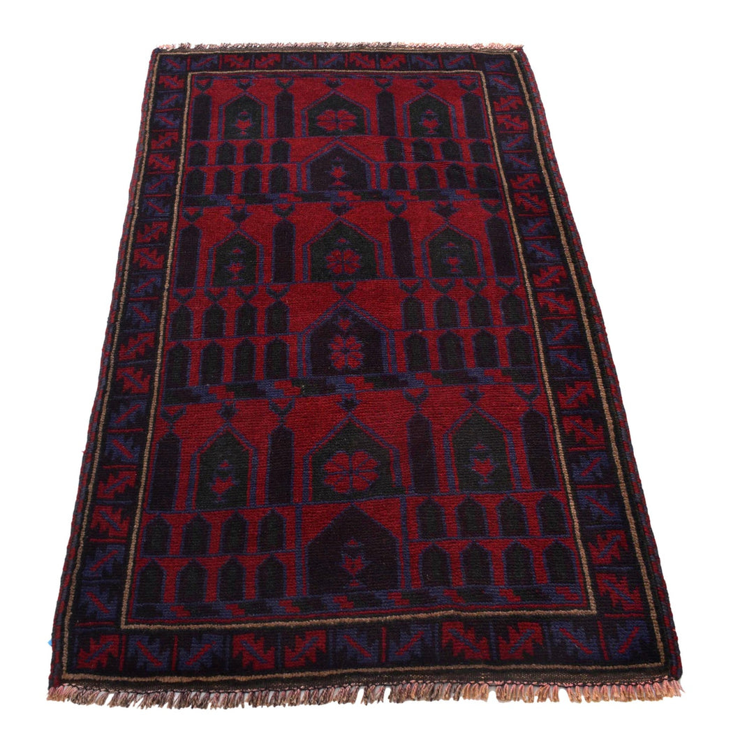 Handmade Prayer Rug 2' 11" x 4' 8" - No. AL82530