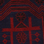 Navy Blue Baluchi Rug 2' 12" x 4' 2" - No. AL79837