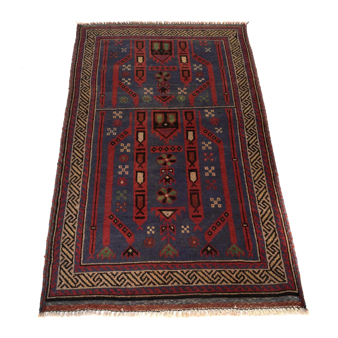 Dark Blue Baluchi Rug 2' 8" x 4' 7" - No. AL15302