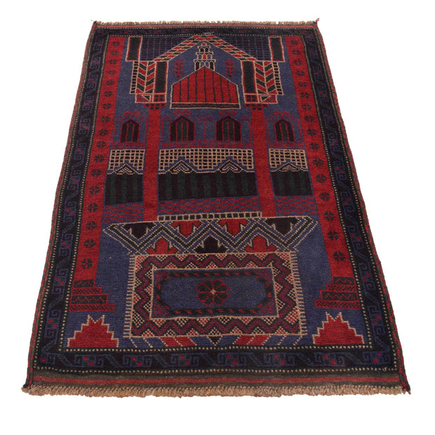 Small Prayer Carpet 3' 1" x 5' 1" - No. AL49694