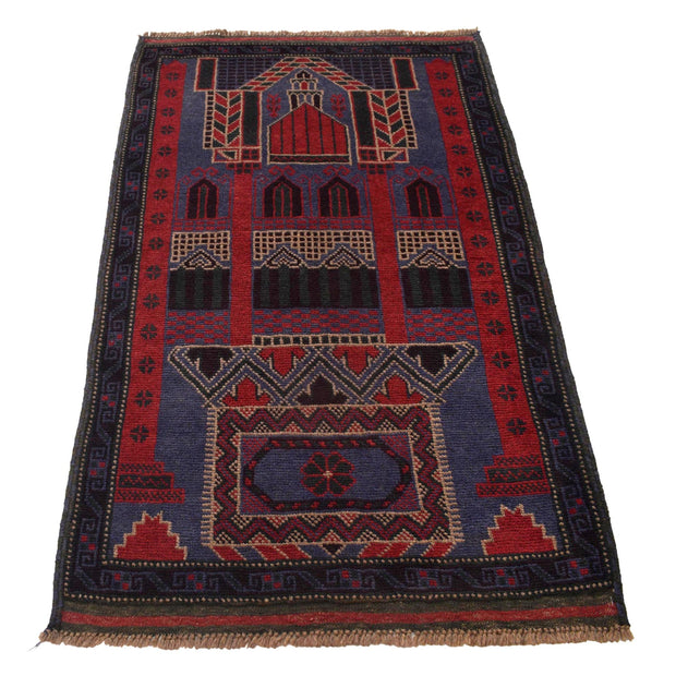 Small Prayer Carpet 3' 0" x 4' 10" - No. AL57462