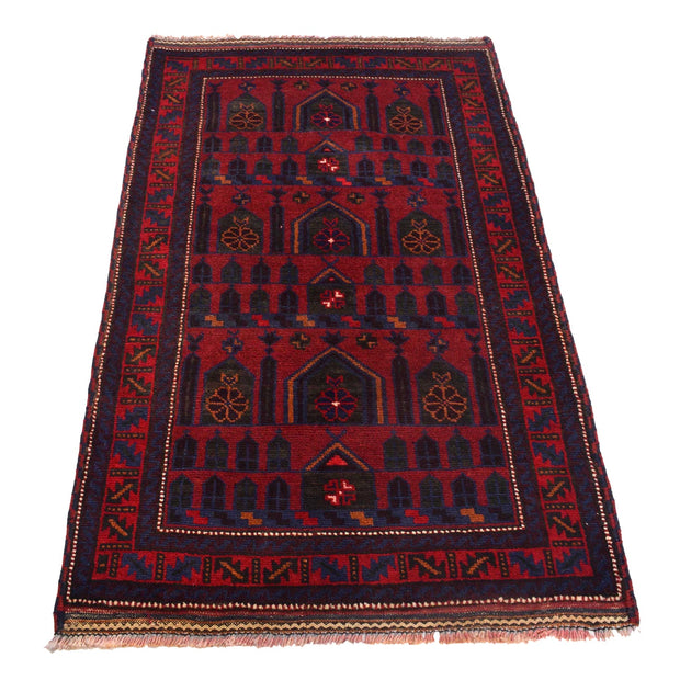 Small Prayer Carpet 3' 0" x 4' 9" - No. AL83043