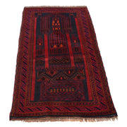 Small Prayer Carpet 3' 2" x 4' 9" - No. AL14253