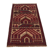 Small Prayer Carpet 2' 8" x 4' 9" - No. AL30811