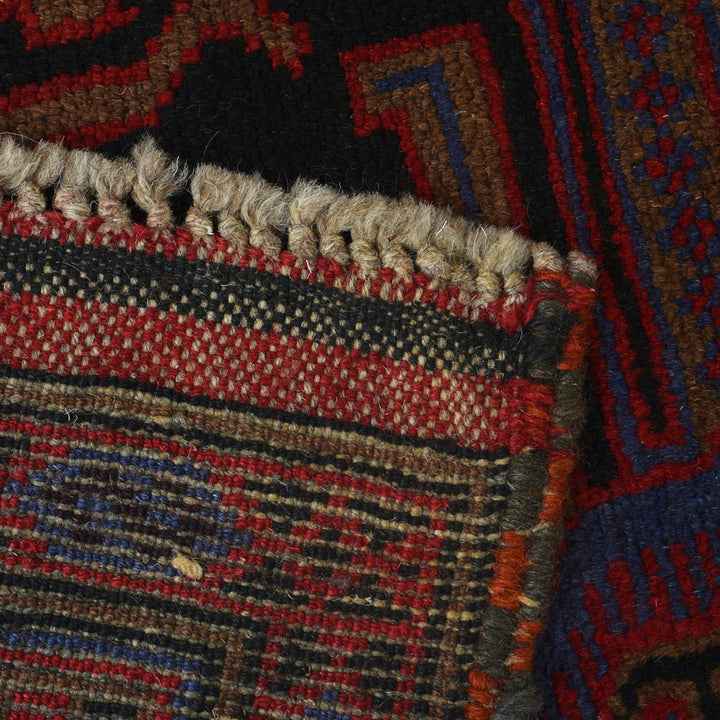 Dark Blue Baluchi Carpet 3' 2" x 4' 6" - No. AL92589