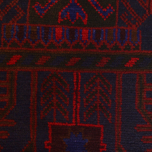 Dark Blue Baluchi Carpet 2' 11" x 4' 6" - No. AL11985