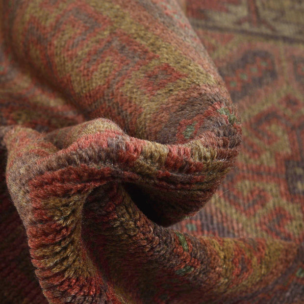 Brown Color Overdyed Area Rug 3' 0" x 4' 8" - No. AL52838