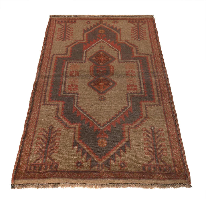 Handmade Overdye Carpet 2' 10" x 4' 6" - No. AL41000