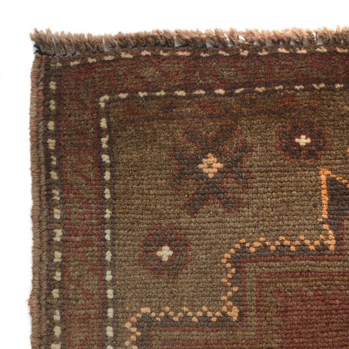 Hand Knotted Overdyed Rug 2' 8" x 4' 8" - No. AL67306