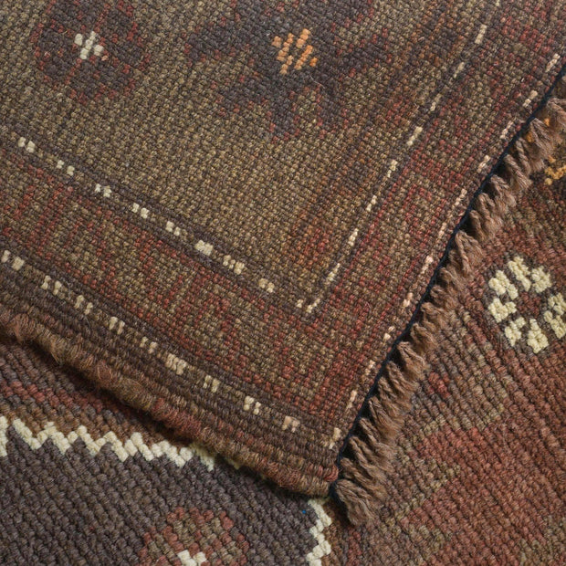 Hand Knotted Overdyed Rug 2' 8" x 4' 8" - No. AL67306