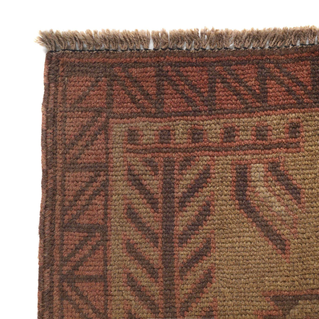 Hand Knotted Overdye Wool Rug 2' 9" x 4' 1" - No. AL58423