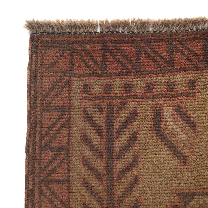 Hand Knotted Overdye Wool Rug 2' 9" x 4' 1" - No. AL58423