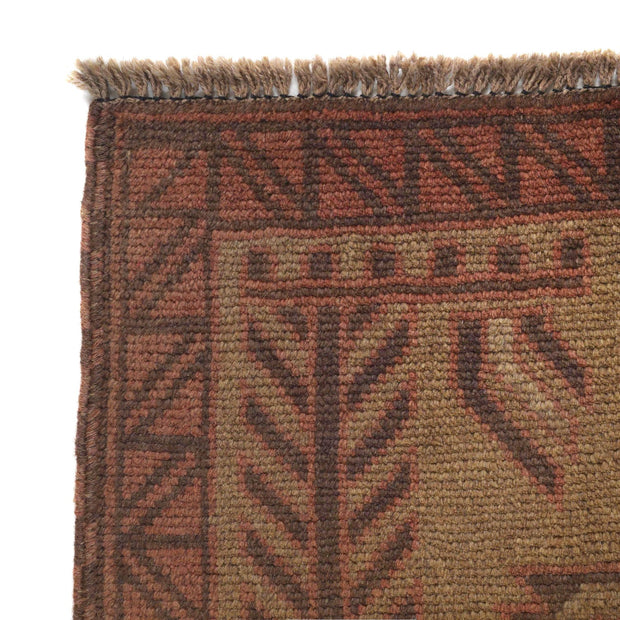 Hand Knotted Overdye Wool Rug 2' 9" x 4' 1" - No. AL58423