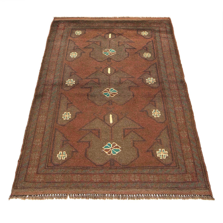 Handmade Overdye Carpet 2' 11" x 4' 4" - No. AL17682