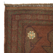 Handmade Overdye Carpet 2' 11" x 4' 4" - No. AL17682