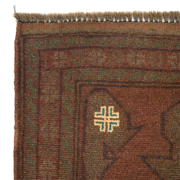 Handmade Overdye Carpet 2' 11" x 4' 4" - No. AL17682