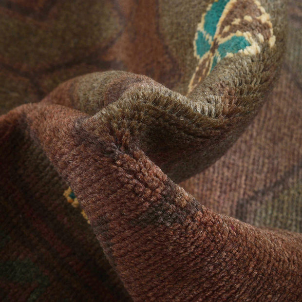 Handmade Overdye Carpet 2' 11" x 4' 4" - No. AL17682