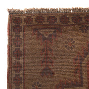 Hand Knotted Overdye Wool Rug 2' 11" x 4' 6" - No. AL52466