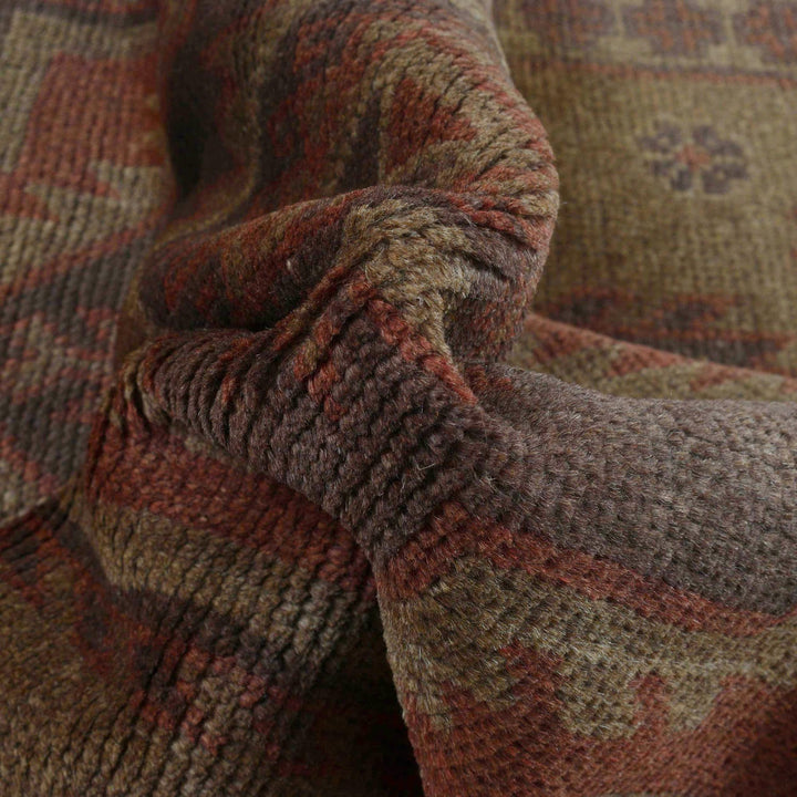 Hand Knotted Overdye Wool Rug 2' 11" x 4' 6" - No. AL52466