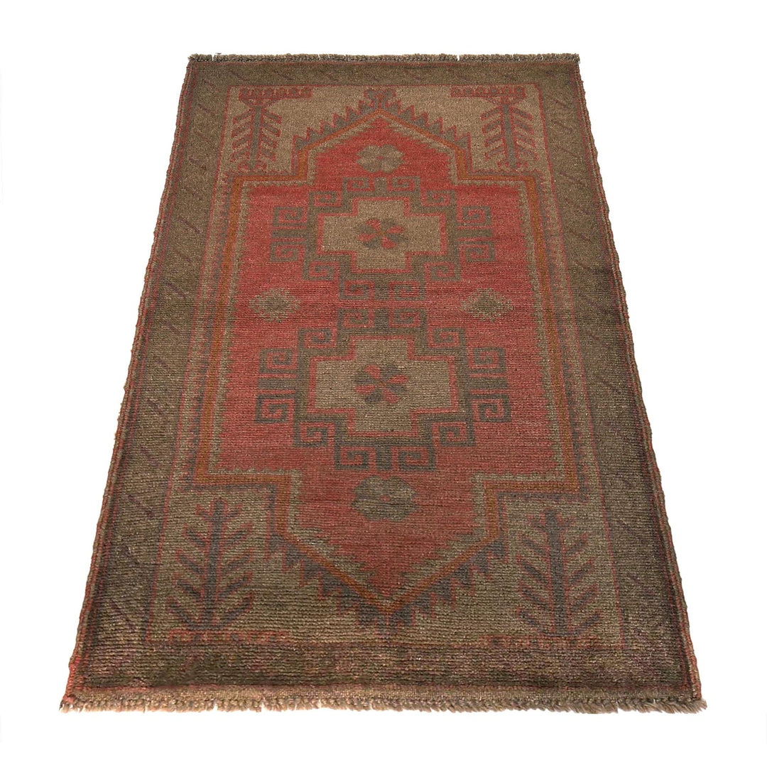 Handmade Overdye Carpet 2' 11" x 4' 10" - No. AL95791