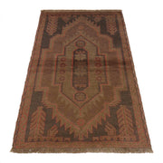 Hand Knotted Overdyed Rug 2' 7" x 4' 6" - No. AL56585