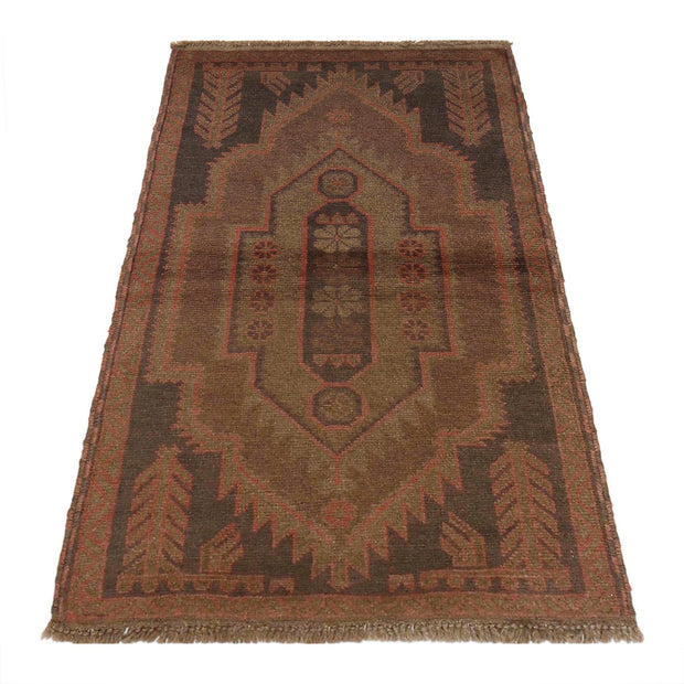 Hand Knotted Overdyed Rug 2' 7" x 4' 6" - No. AL56585