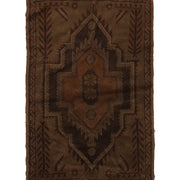 Hand Knotted Overdyed Rug 2' 8" x 4' 2" - No. AL29397