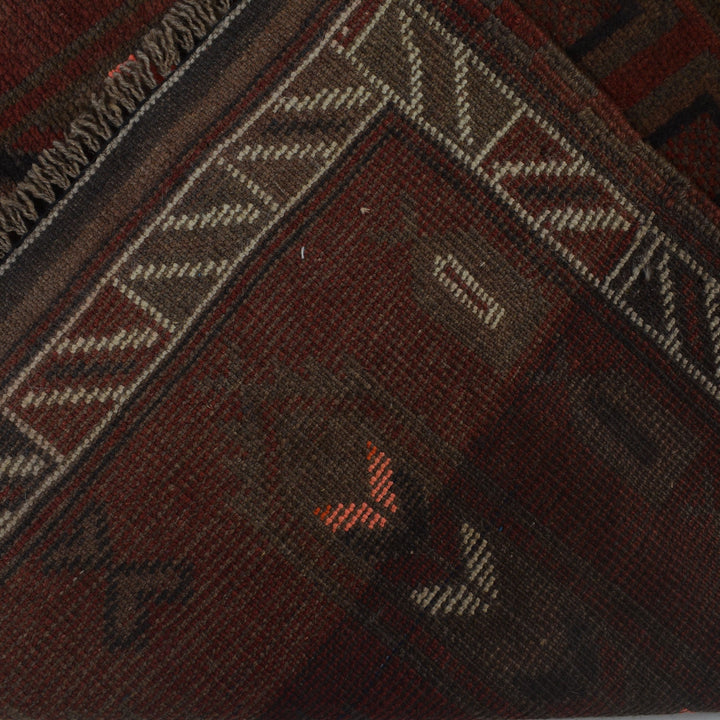 Handmade Prayer Overdye Carpet 2' 9" x 4' 4" - No. AL49096