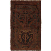 Handmade Overdye Carpet 2' 9" x 4' 8" - No. AL97547