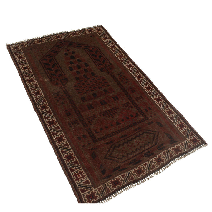 Handmade Overdye Carpet 2' 9" x 4' 8" - No. AL92474