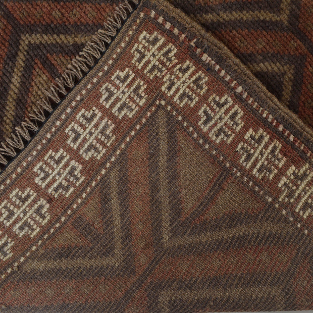 Hand Knotted Overdyed Rug 2' 6" x 4' 2" - No. AL30598