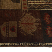 Overdyed Prayer Wool Carpet 2' 9" x 4' 3" - No. AL34968