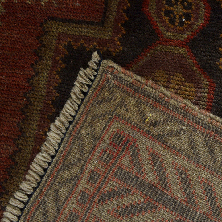 Overdyed Wool Carpet 3' 0" x 4' 3" - No. AL59642