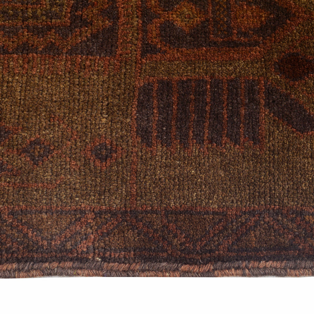 Hand Knotted Overdyed Rug 3' 1" x 4' 10" - No. AL77303