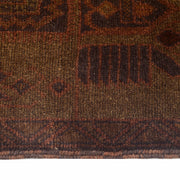 Hand Knotted Overdyed Rug 3' 1" x 4' 10" - No. AL77303