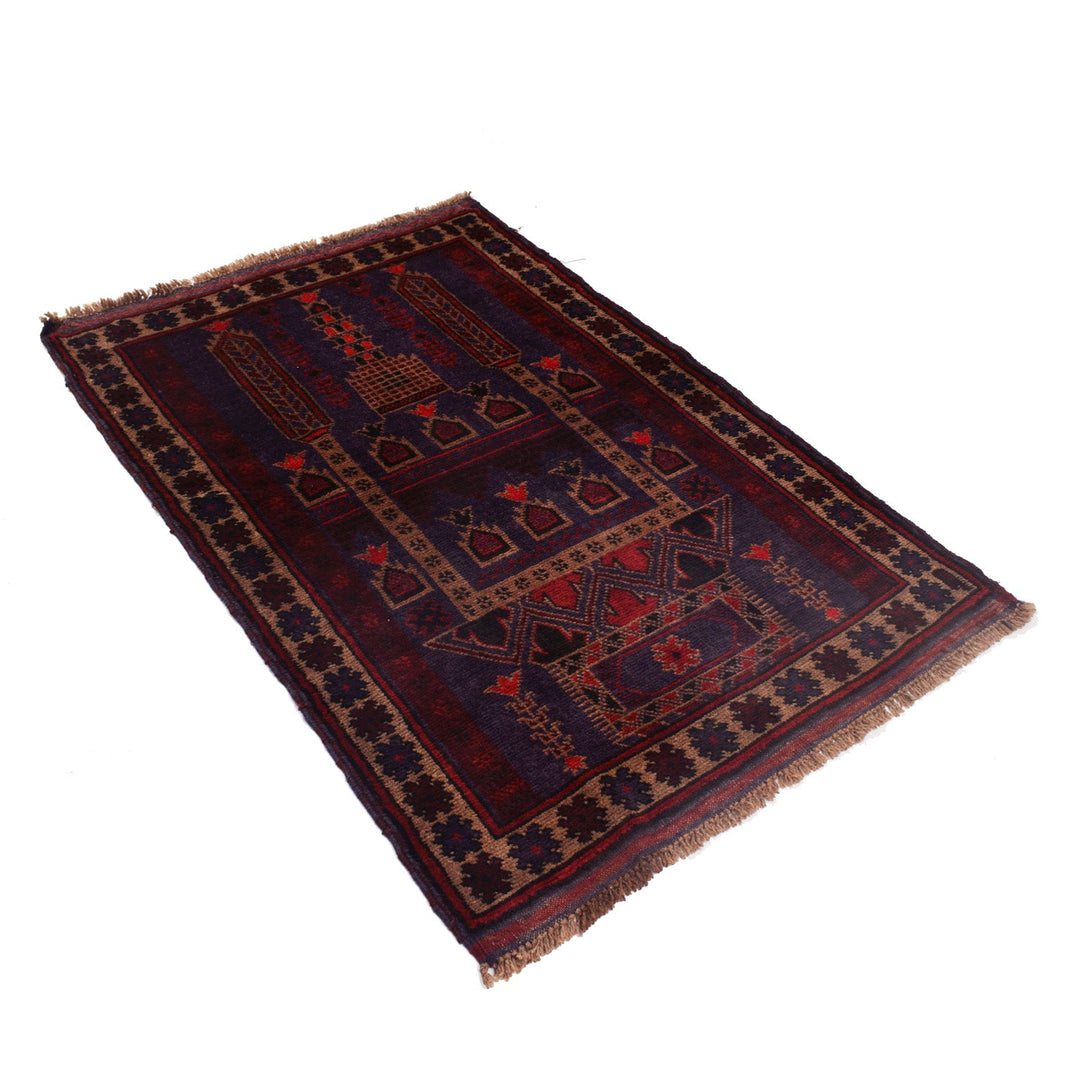 Islamic Prayer Carpet 3' 0" x 4' 6" - No. AL34385