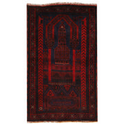 Islamic Prayer Carpet 3' 0" x 4' 8" - No. AL22180