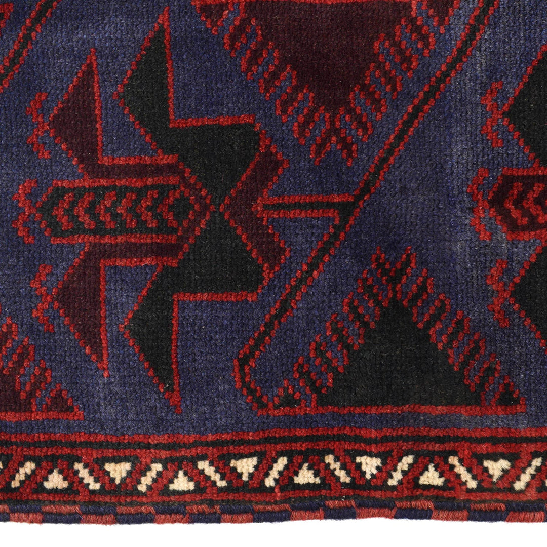 Handmade Balochi Carpet 2' 9" x 4' 3" - No. AL26301