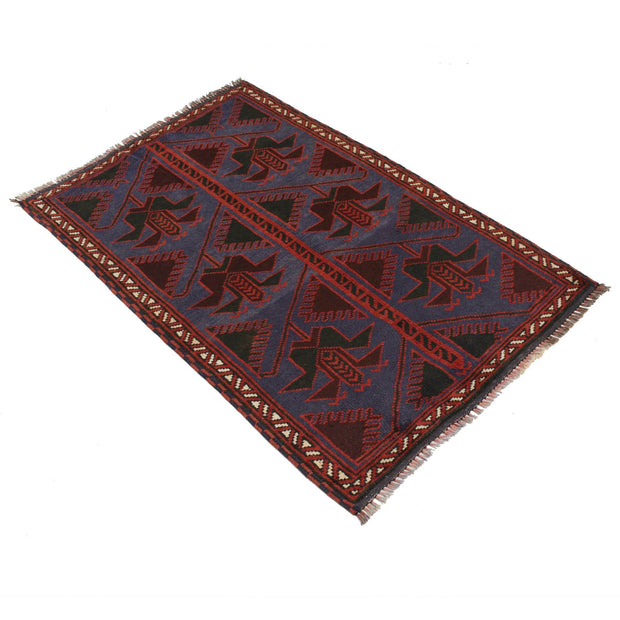Handmade Balochi Carpet 2' 9" x 4' 3" - No. AL26301