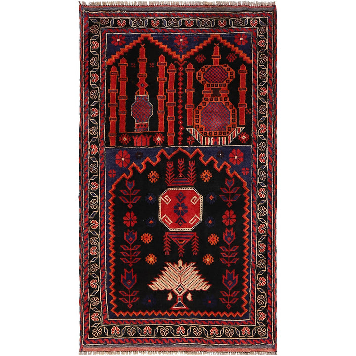 Fine Quality Prayer Rug 3' 0" x 5' 0" - No. AL63244