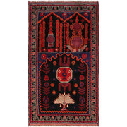 Fine Quality Prayer Rug 3' 0" x 5' 0" - No. AL63244