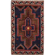 Handmade Balochi Carpet 2' 10" x 4' 8" - No. AL59512