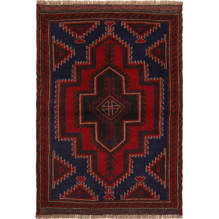 Handmade Balochi Carpet 2' 8" x 4' 3" - No. AL49722