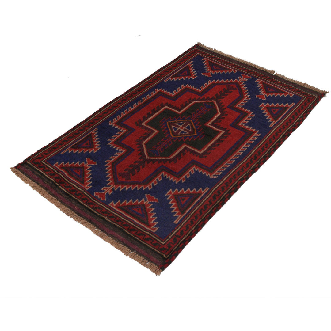 Handmade Balochi Carpet 2' 8" x 4' 3" - No. AL49722