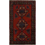 Hand Knotted Baluchi Rug 2' 12" x 5' 0" - No. AL90273
