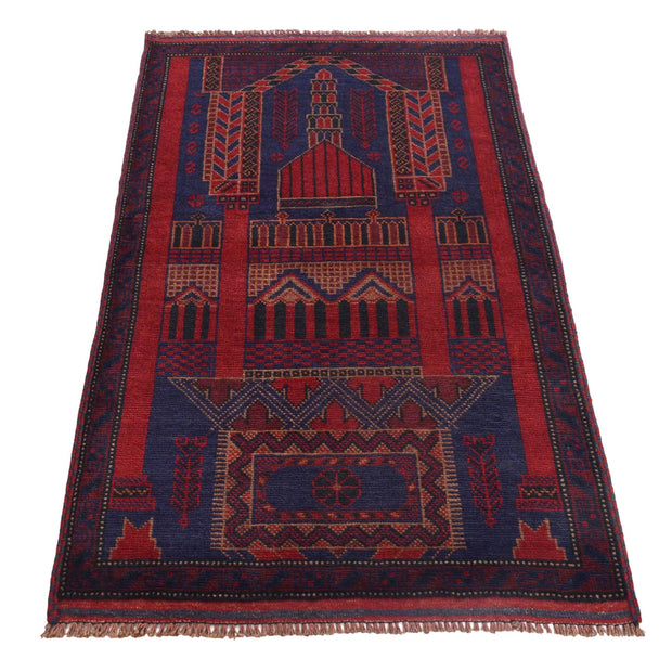 Fine Quality Prayer Rug 2' 11" x 4' 8" - No. AL13580