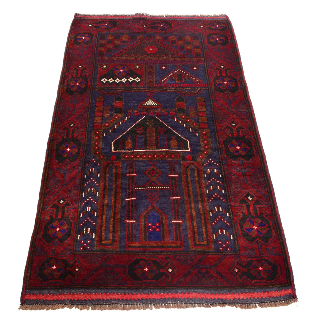 Fine Quality Prayer Rug 3' 0" x 4' 9" - No. AL22072