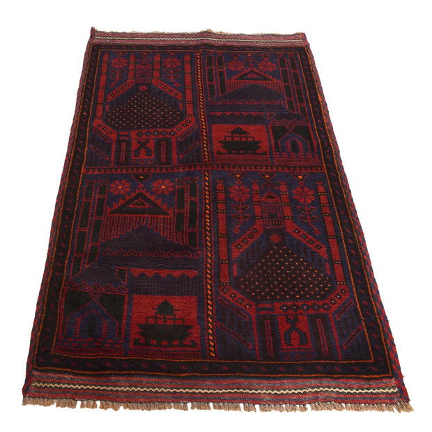 Fine Quality Prayer Rug 3' 2" x 5' 1" - No. AL89569