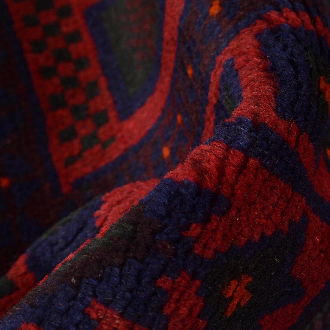 Red Color Prayer Rug 2' 8" x 4' 9" - No. AL27085