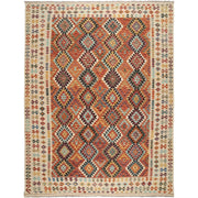 Hand Woven Wool Kelim 8' 7" x 11' 5" - No. AL38509